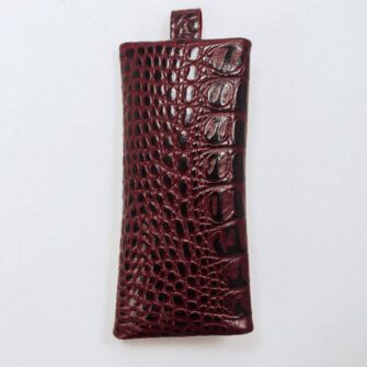 Ключница бордовая